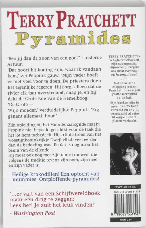 Pyramides / Schijfwereld / 7 achterkant