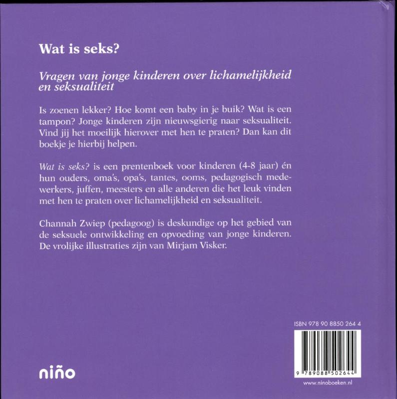 Wat is seks? achterkant