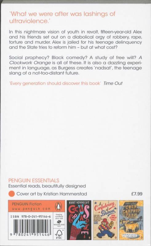 A Clockwork Orange / Penguin Essentials / 3 achterkant