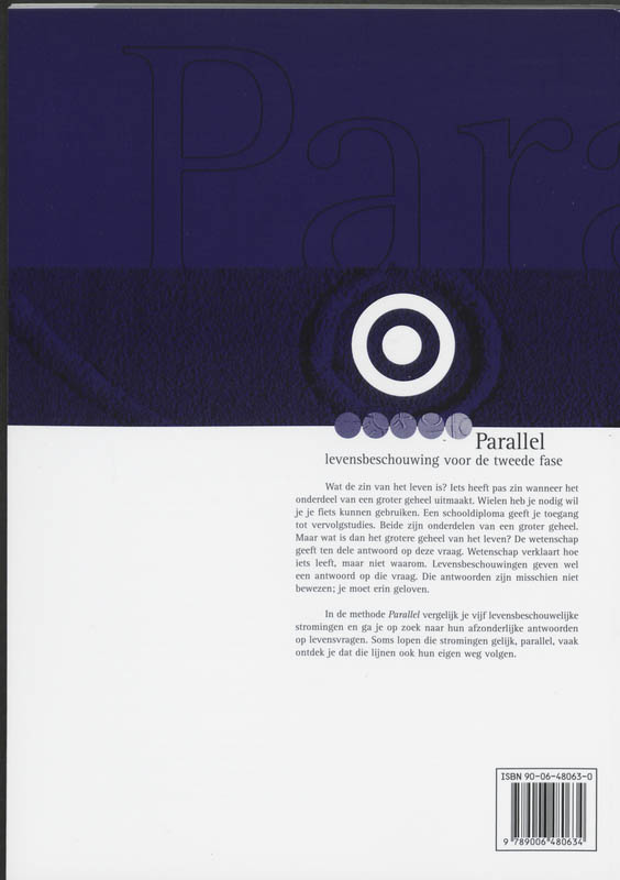 Parallel Werkboek achterkant