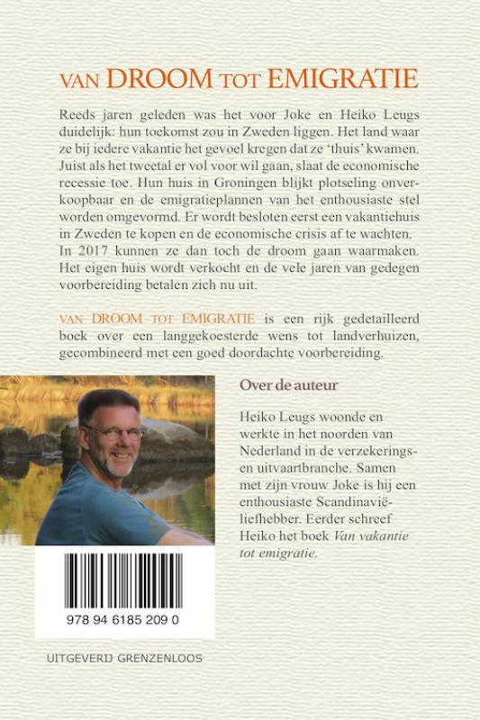 Van droom tot emigratie / Nederlanders over de grens achterkant