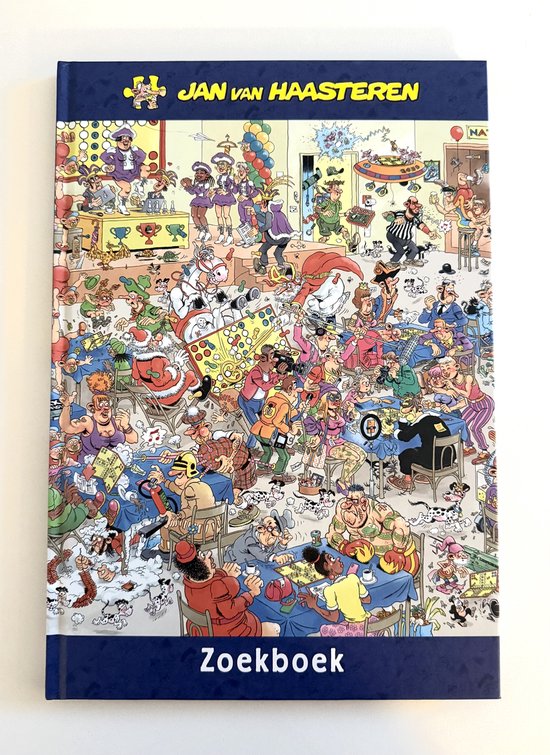 Zoekboek - Jan van Haasteren - nieuwste versie oktober 2025 - met sinterklaas en kerstman
