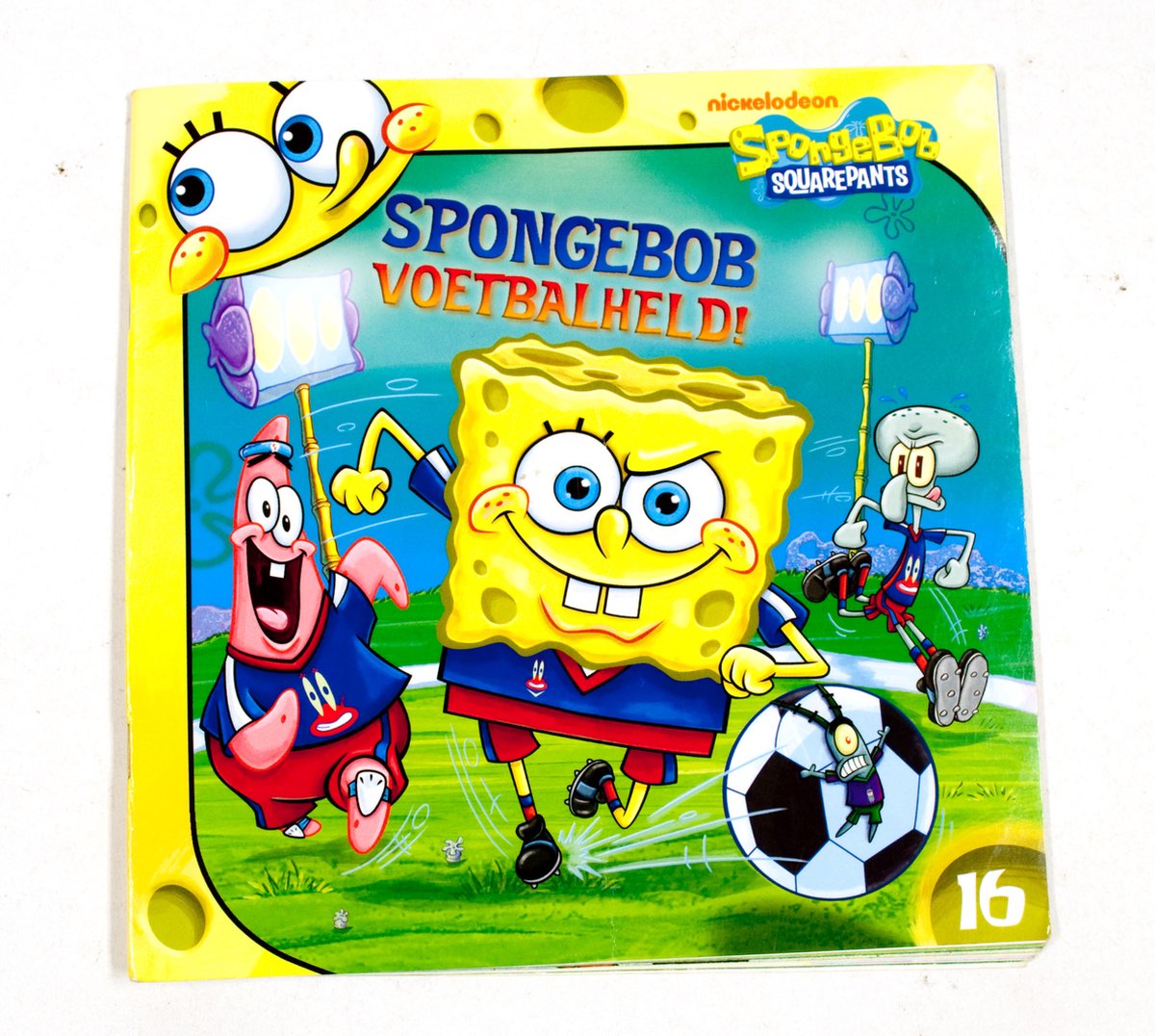 16 Spongebob voetbalheld