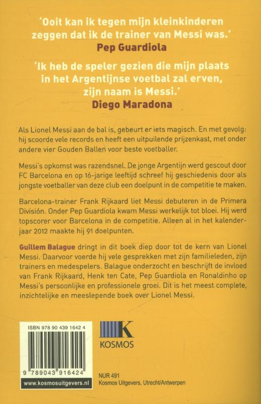 Messi Messi achterkant