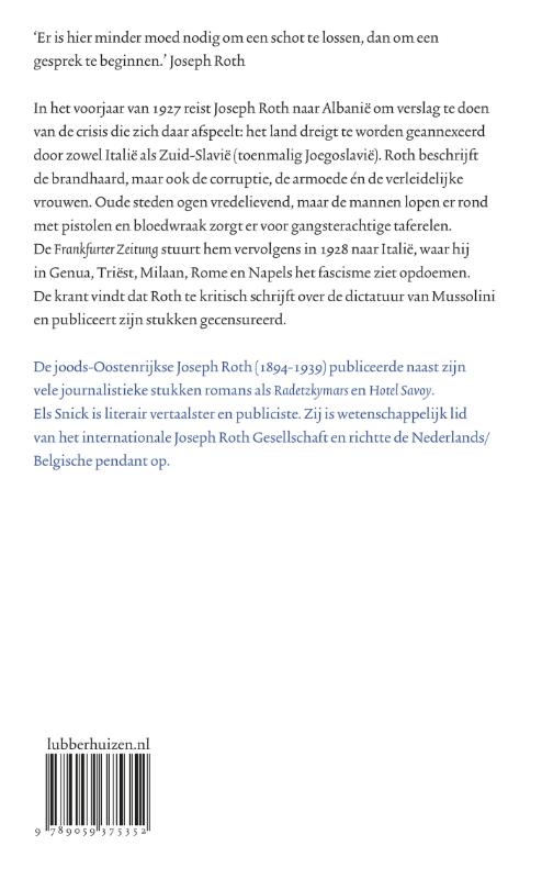 Charleston op de vulkaan achterkant