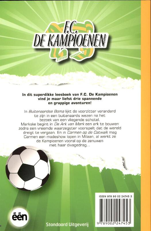 F.C. De Kampioenen - FC De Kampioenen achterkant