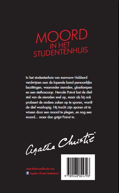 Moord in het studentenhuis / Poirot achterkant