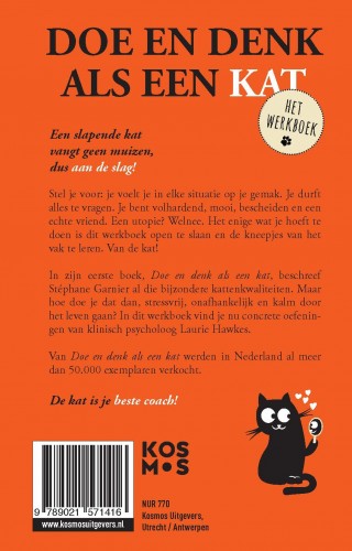 Doe en denk als een kat - Het werkboek achterkant