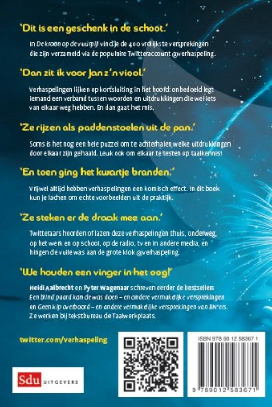De kroon op de vuurpijl achterkant