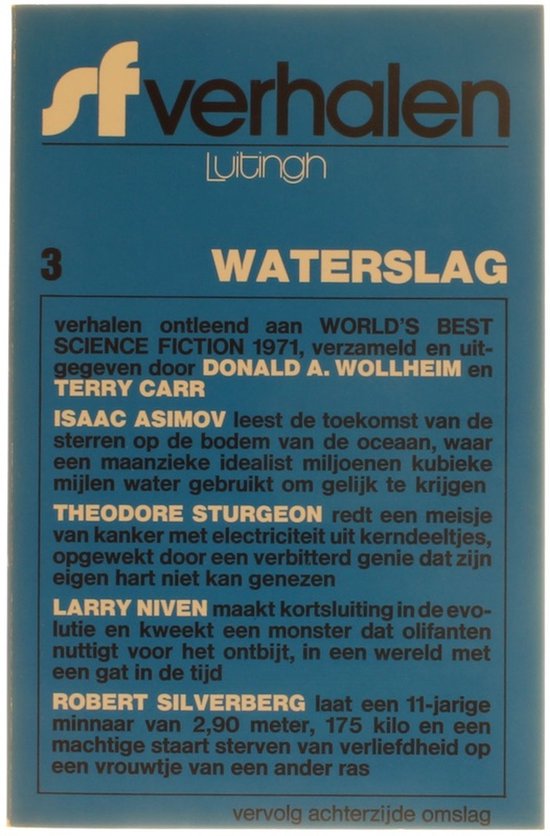 Waterslag