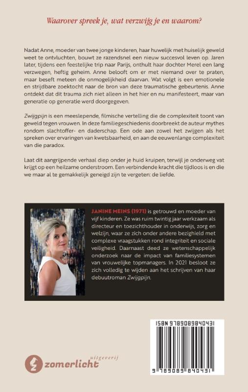 Zwijgpijn achterkant