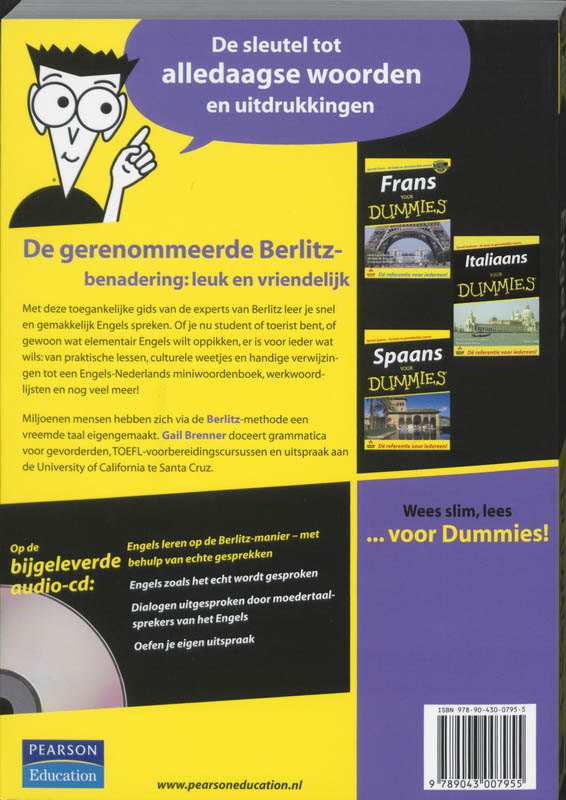 Engels voor Dummies / Voor Dummies achterkant