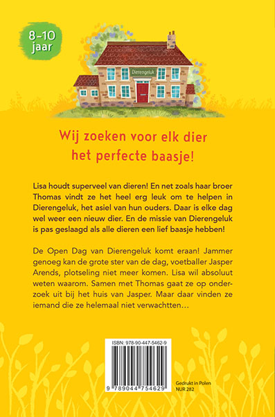 Poes is alleen / SOS Dieren in nood! / 0 achterkant