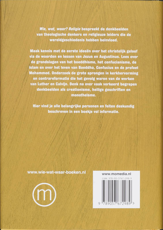 Religie Religie achterkant