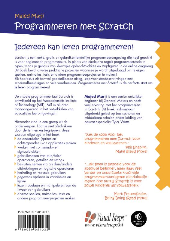 Programmeren met Scratch achterkant