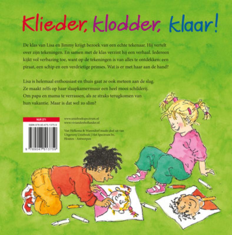 Klieder, klodder, klaar / Lisa en Jimmy achterkant