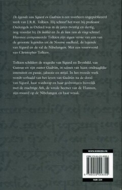 De legende van Sigurd en Gudrún achterkant