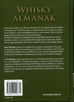 Whisky almanak achterkant