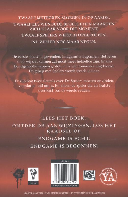 De luchtsleutel / Endgame / 2 achterkant