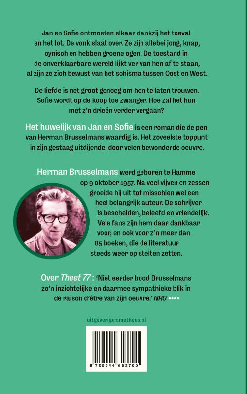 Het huwelijk van Jan & Sofie achterkant