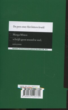 Het bittere kruid achterkant