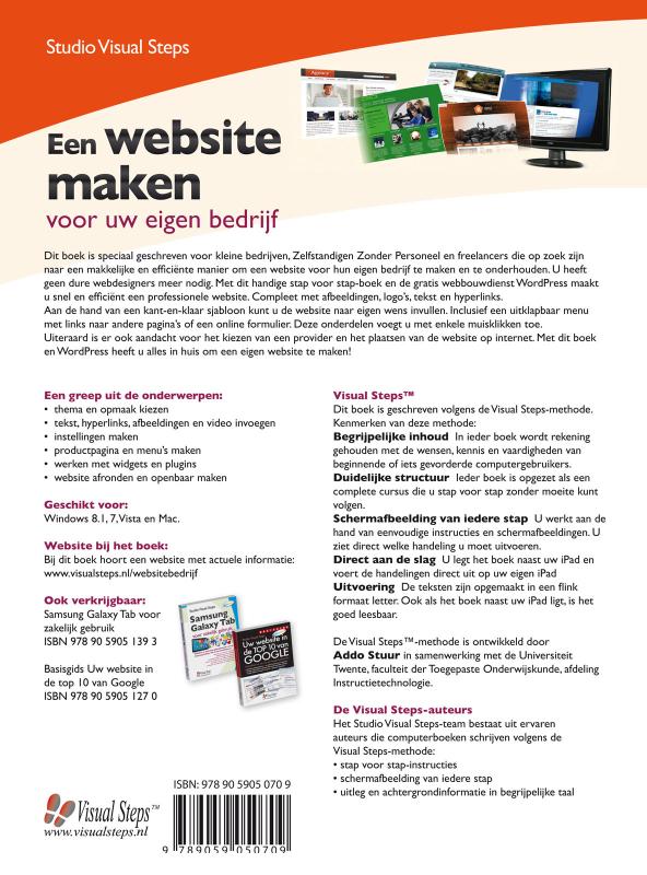 Een website maken voor uw eigen bedrijf achterkant