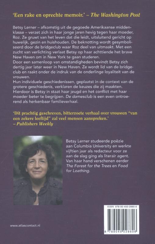 De damesclub achterkant