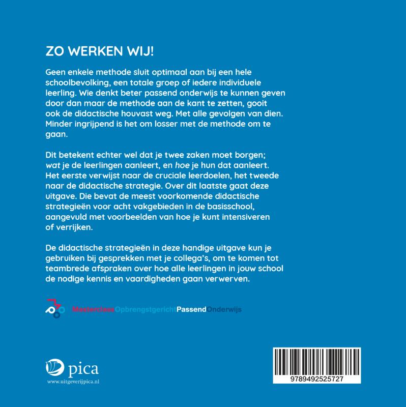 Zo werken wij! achterkant