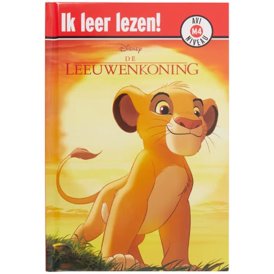 Disney Lion King Boek -Leesboek Lion King AVI M4 - Ik leer Lezen Boek