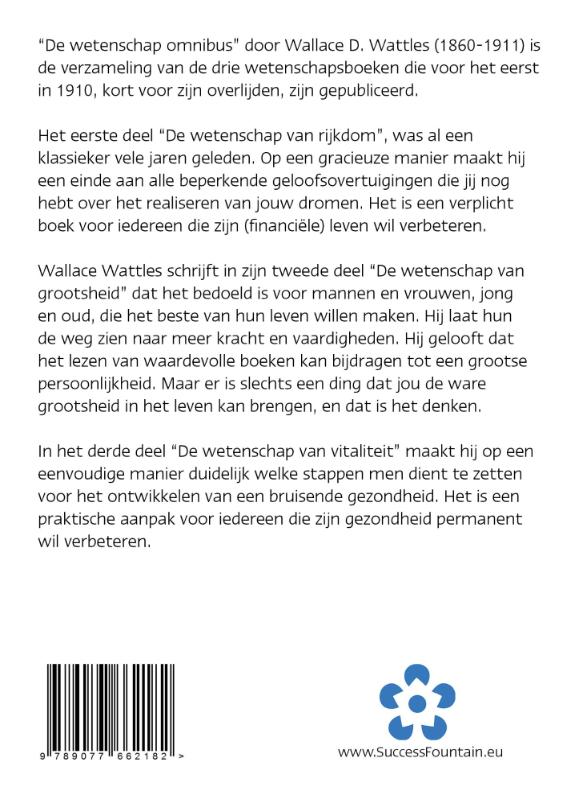 De wetenschap omnibus achterkant