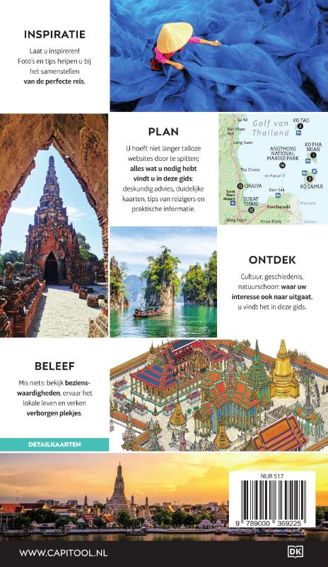 Thailand / Capitool reisgidsen achterkant