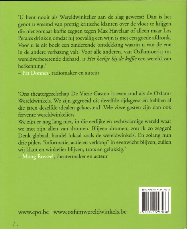 Het koekje bij de koffie Het koekje bij de koffie achterkant