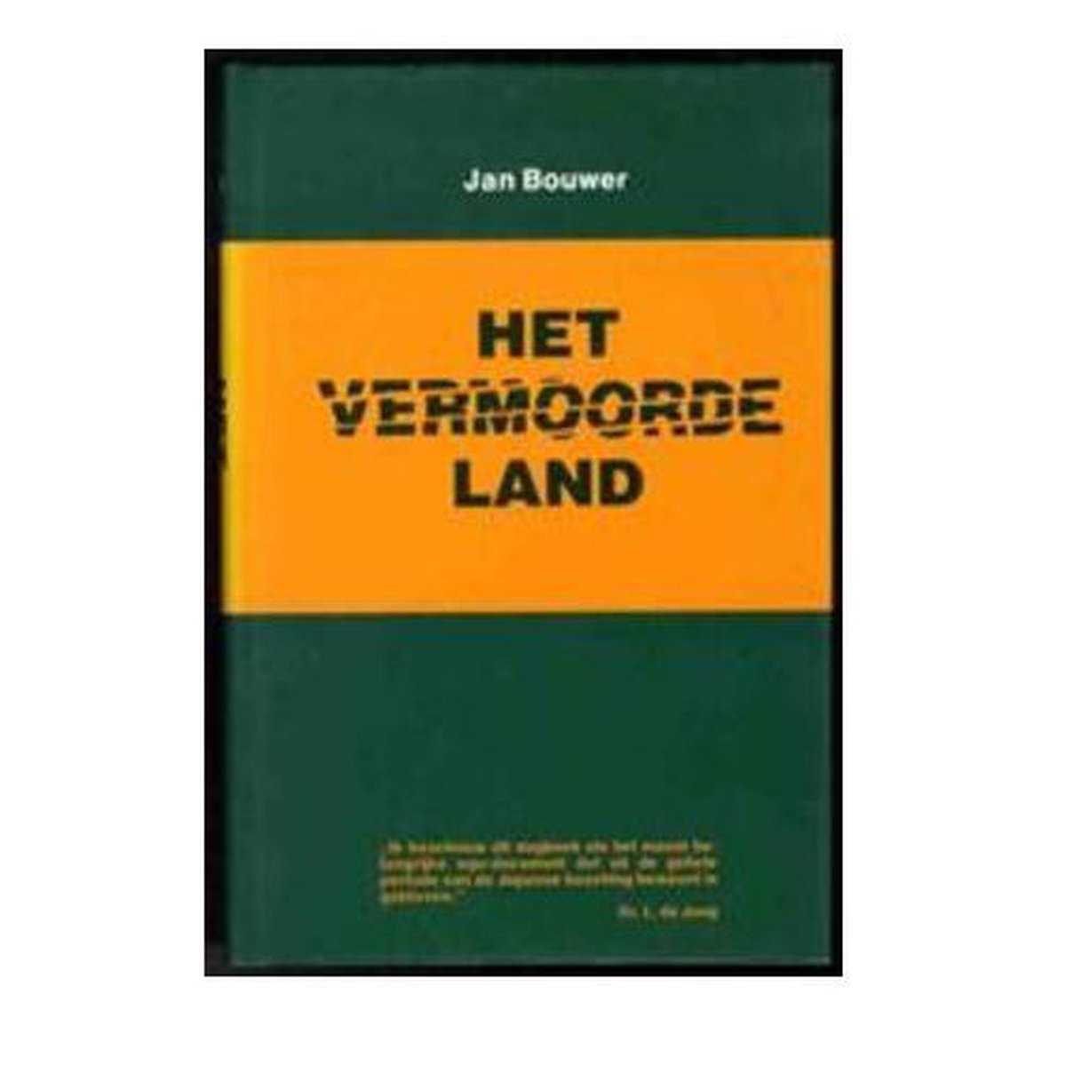 Het vermoorde land