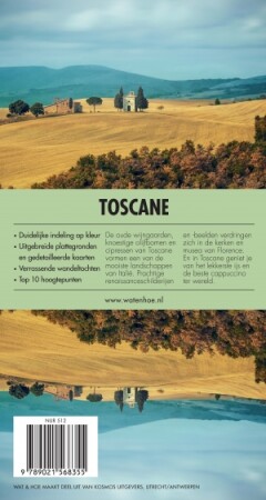 Toscane / Wat & Hoe Reisgids achterkant