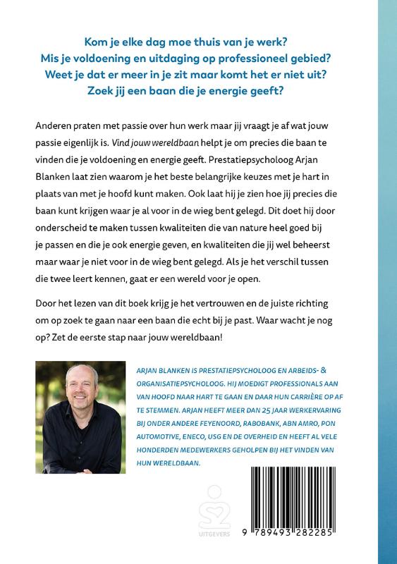 Vind je wereldbaan achterkant