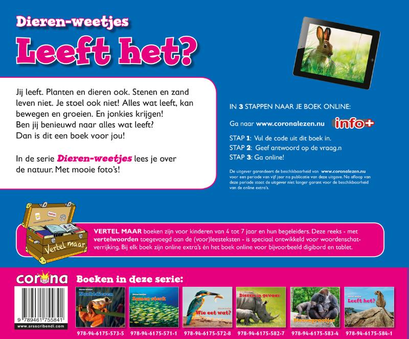 Vertel Maar  -   Leeft het? achterkant