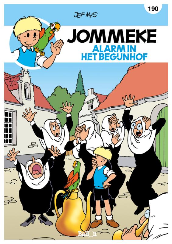 boekenbalie_9789462104983_cover Jommeke 190. alarm in 't begijnhof