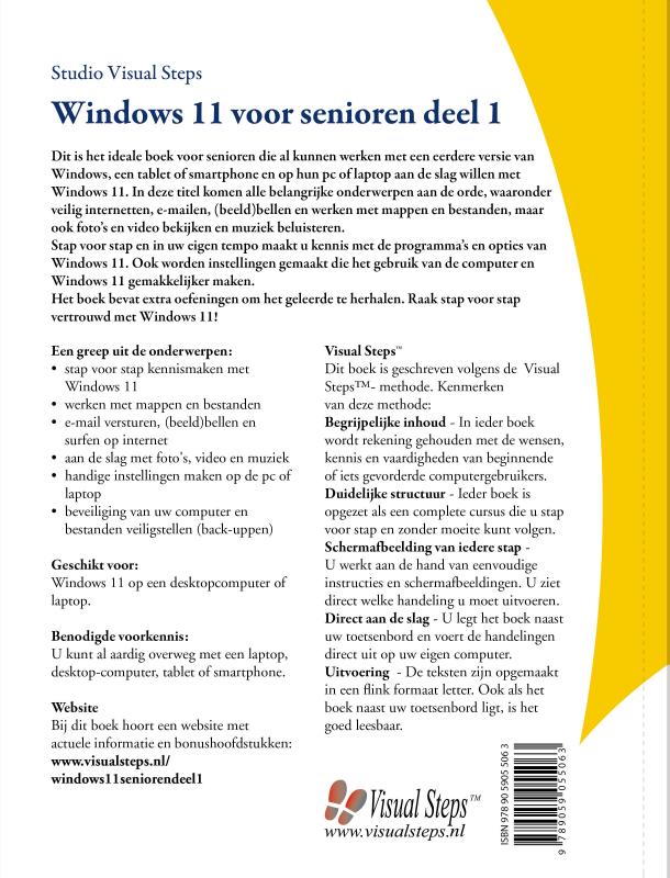 Windows 11 voor senioren deel 1 achterkant