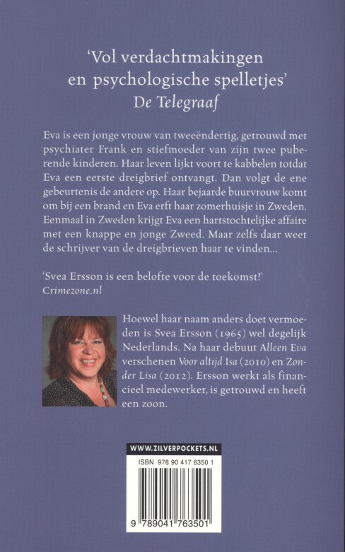Alleen Eva / Rainbow Zilver achterkant