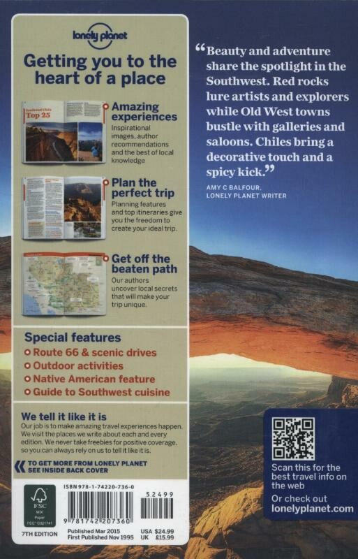 Southwest USA achterkant