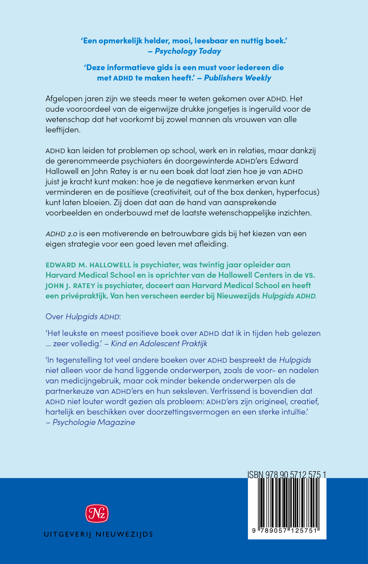 ADHD 2.0 achterkant