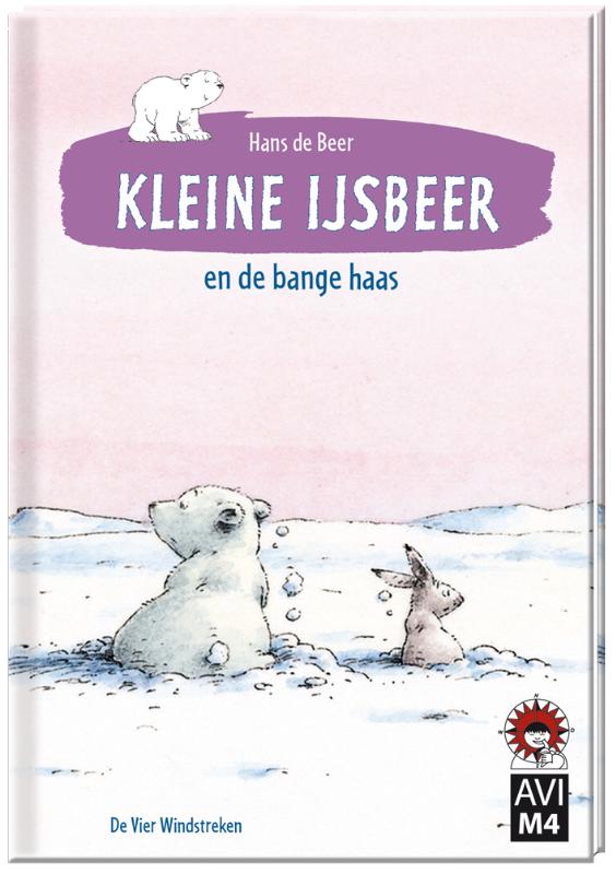 Hoera, ik kan lezen!  -   Kleine IJsbeer en de bange haas