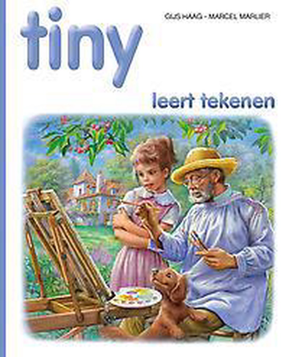 Tiny leert tekenen