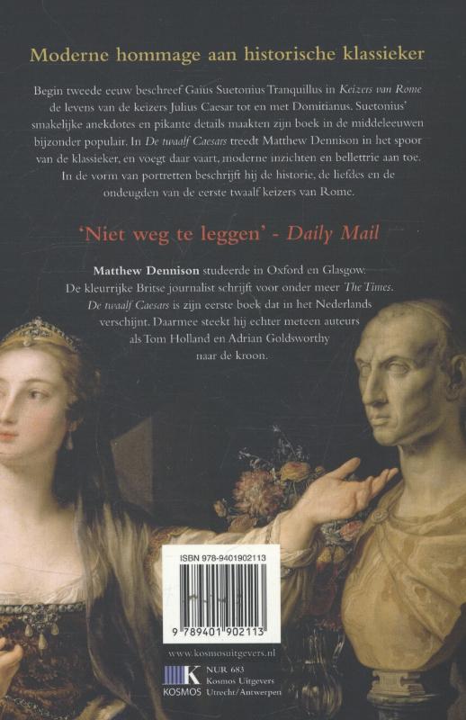 De twaalf Caesars achterkant