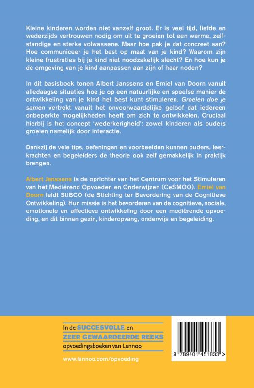 Groeien doe je samen achterkant