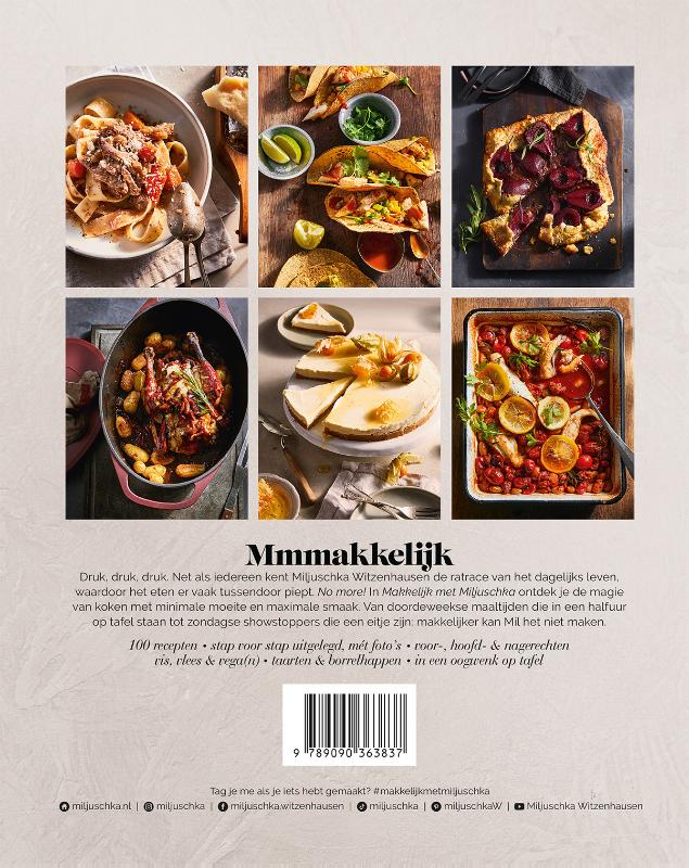 Makkelijk met Miljuschka achterkant
