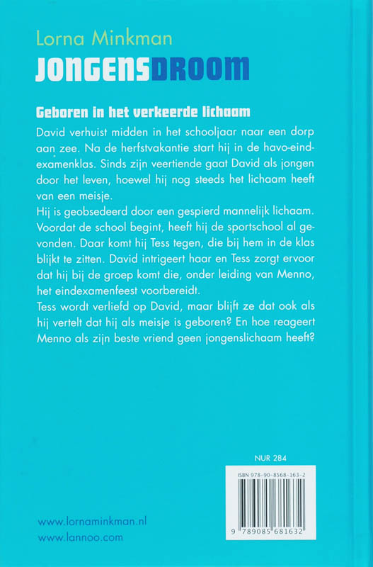 Jongensdroom Jongensdroom achterkant