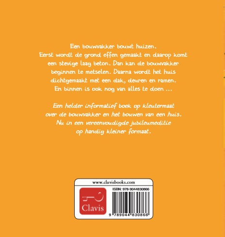 De bouwvakker / Beroepenreeks achterkant
