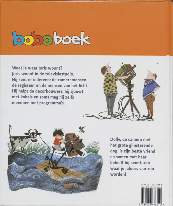 Joris en het grote oog / Boboboek / 6 Joris en het grote oog / Boboboek / 6 achterkant