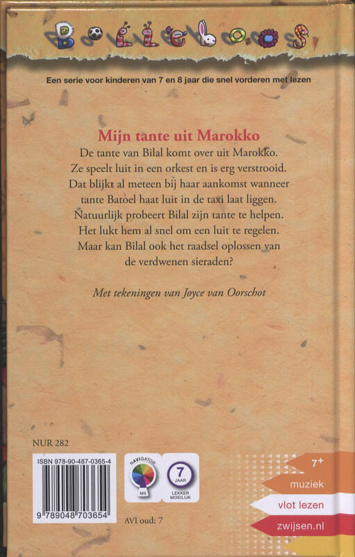 Mijn tante uit Marokko / Bolleboos achterkant